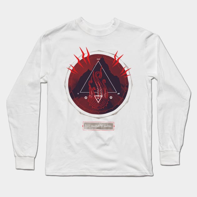 Mountain of Madness Long Sleeve T-Shirt by againstbound